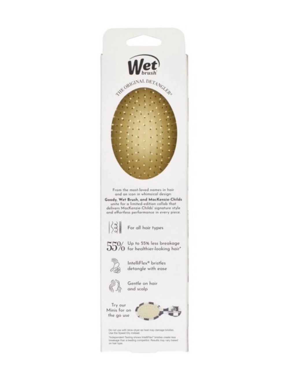 Mackenzie Childs x Wet Brush original detangler courtly check - Picture 4 of 4